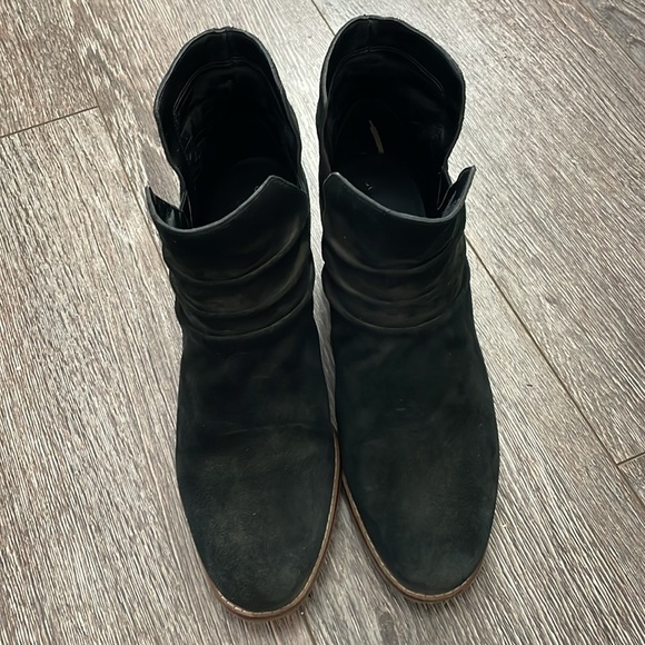 EUC Cole Haan black suede Alayna Slouch Bootie - Picture 2 of 10